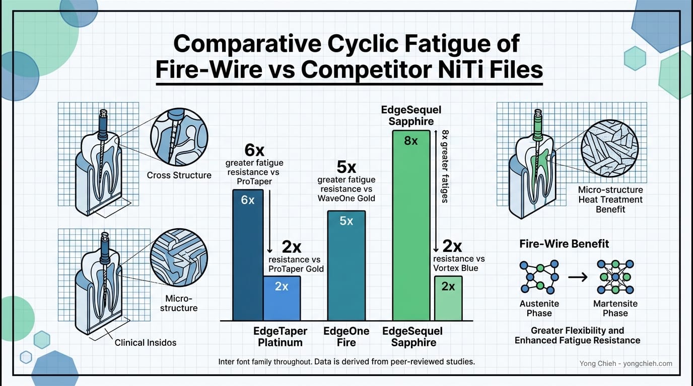 Cyclic Fatigue Comparison: Fire-Wire vs Competitors